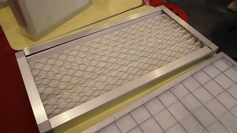 Placa d'efecte primari plegament G4 Filtre d'eliminació de la bossa d'efecte mitjà pla amb filtre de neteja de cotó substituïble